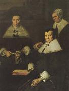 Frans Hals The Lady-Governors of the Old Men's Almshouse at Haarlem (mk45) oil painting artist